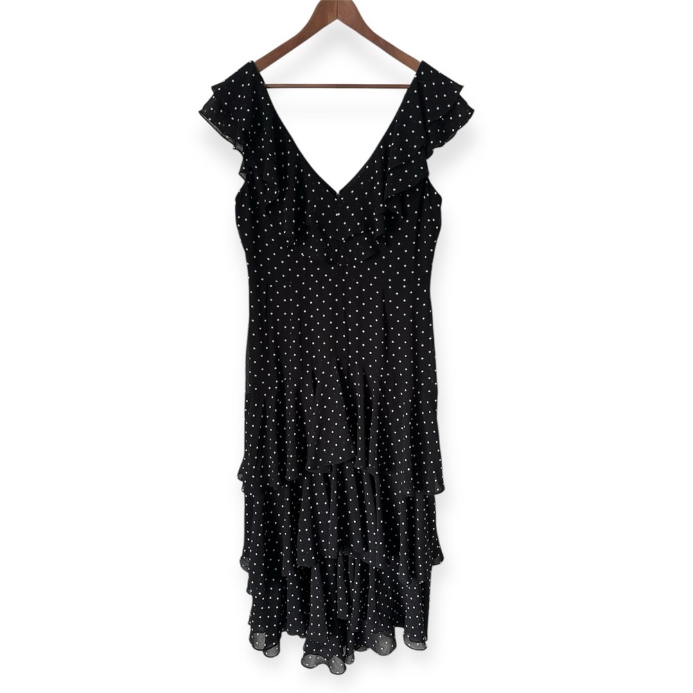 Nordstrom Wayf Polka Dot High Low Dress Size XL